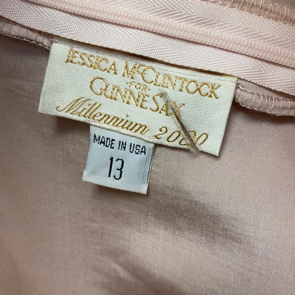 Vintage Jessica McClintock Gunne Sax Millennium Skirt Size 13 Iridescent NWT